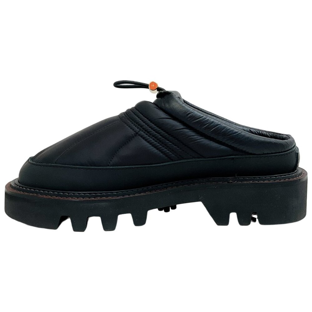 Sacai Black Micro Puffer Mules - Picture 3 of 7